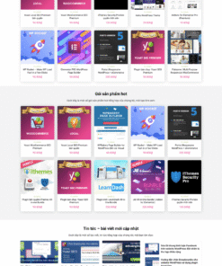 Chợ Phần Mềm – Mẫu website bán theme, plugin wordpress