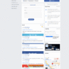 Facebook - Mẫu website nội dung tin tức kiểu facebook