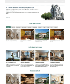 Nội thất 06 - Mẫu website giới thiệu về nội thất