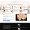 Spa- Mẫu website giới thiệu về dịch dụ spa không có giỏ hàng