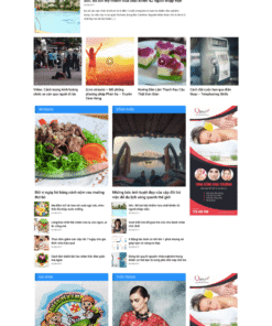 Tin tức 01 - Mẫu website nội dung tin tức